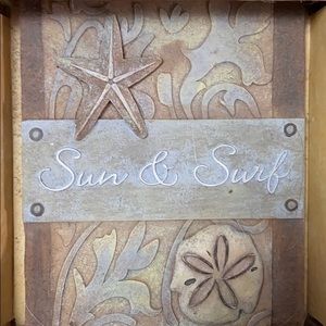 The Sea and Sand Wall Plaque